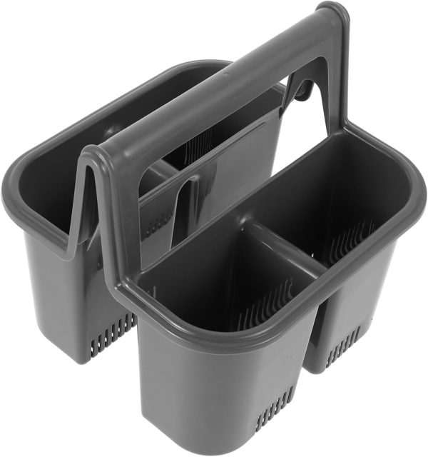 Multifunctional Kitchen Utensil Organizer Dish Racks Chopsticks Forks Spatulas Holder Countertop Storage Rack Drainage