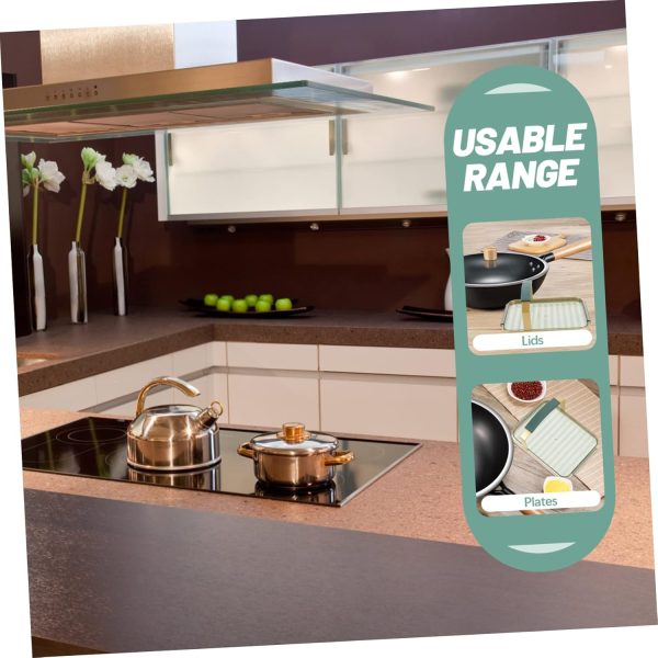 Spatula Storage Rack Organization Organizers Countertop Holder Utensil Organiser Pan Organizer Pots and Pans Organizer Baking Organizer Storage Cutting Board Stand Carbon Steel - Image 2